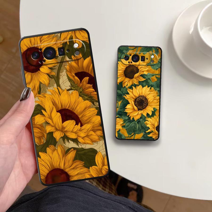 Phone Cases Google Pixel 9A - Sunflower Sea Funda Phone Cover Case