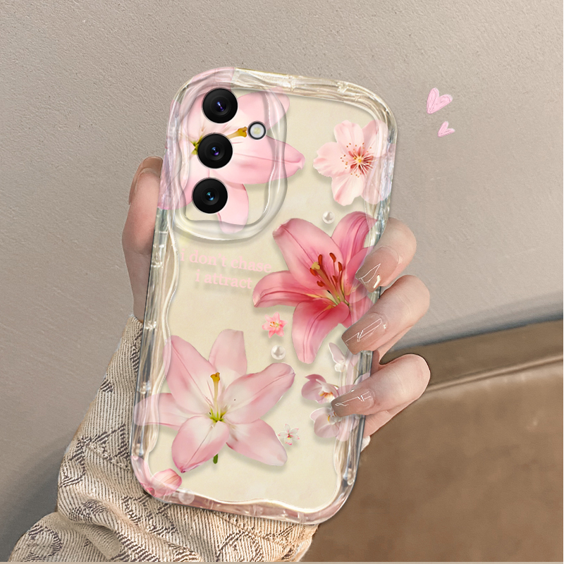 Beautiful Pink Lily Pattern Ph - đánh giá và giá Phone Cases Pink