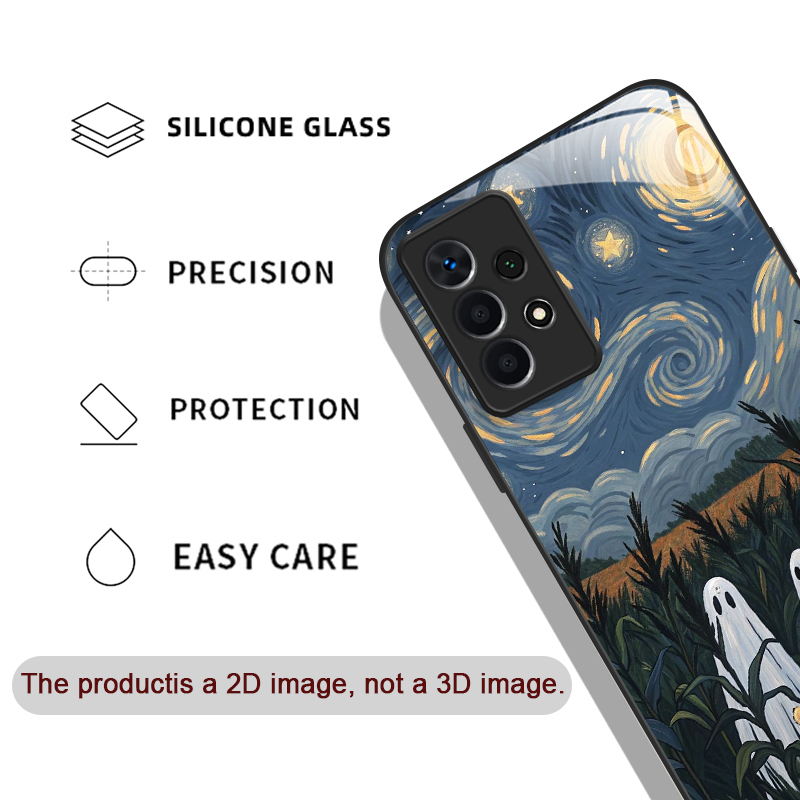 Funny Ghost Abstract Art Patte - đánh giá và giá Phone Cases Art