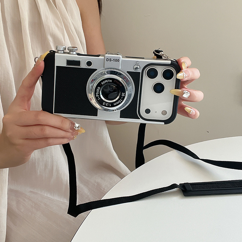 Emily in Paris Vintage Camera  - đánh giá và giá Phone Cases With Camera Cover