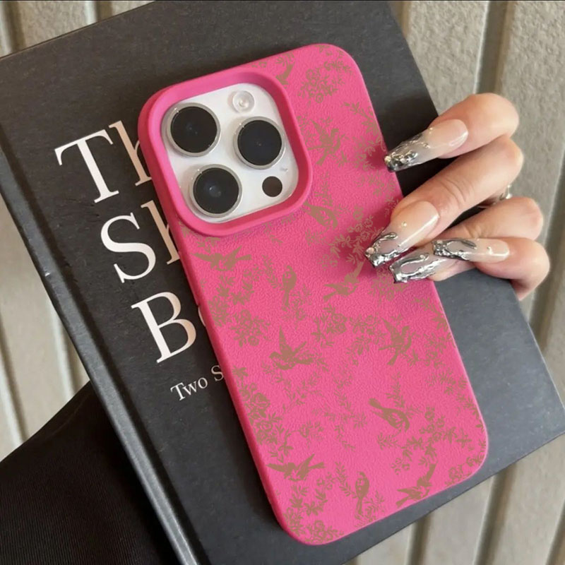 Pink Small Flowers Lichee Patt - đánh giá và giá Phone Cases Pink