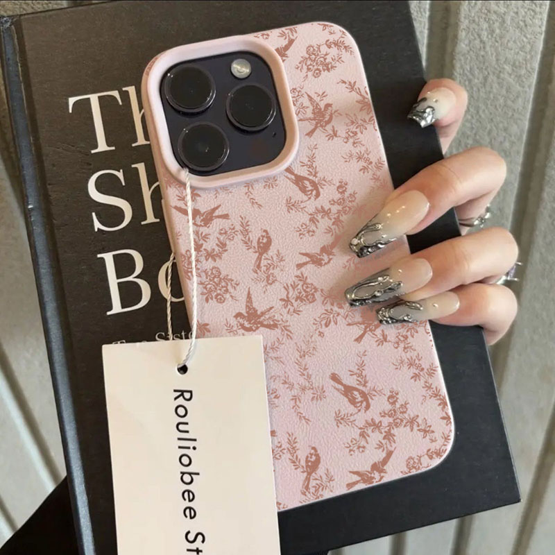 Pink Small Flowers Lichee Patt - đánh giá và giá Phone Cases Pink