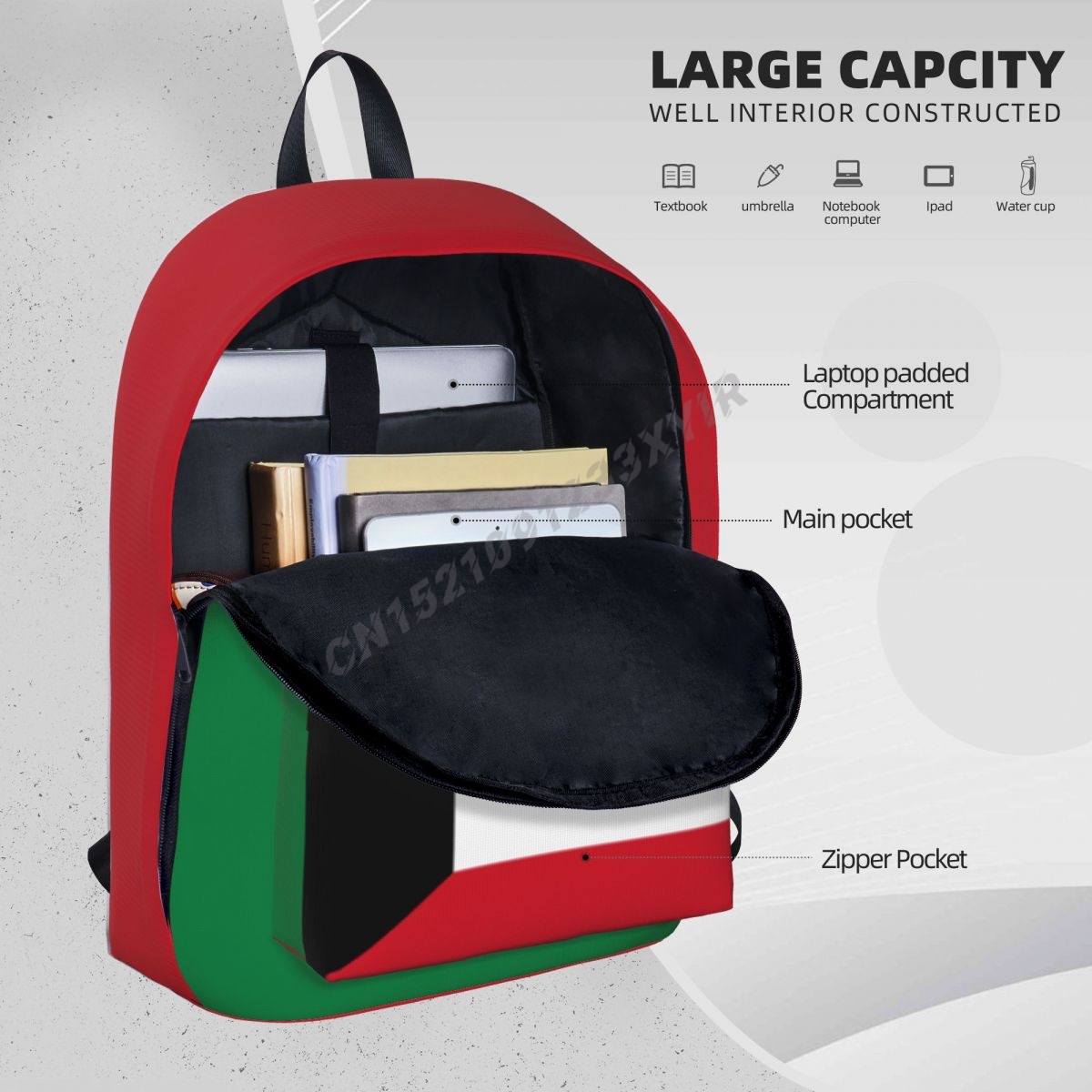 Unisex Backpack Kuwait Flag Ku - đánh giá và giá Phone Cases Kuwait