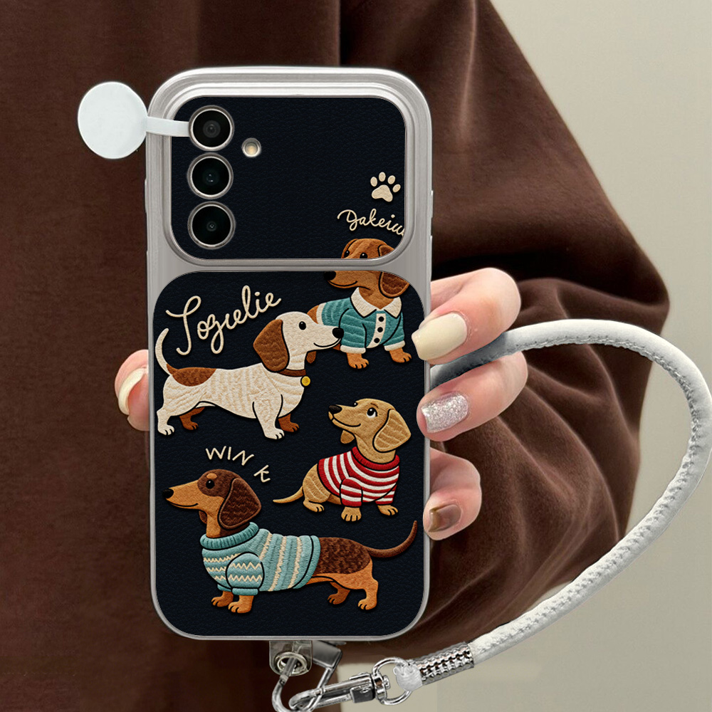 Cartoon Dachshund Phone Case F - đánh giá và giá Phone Cases With Camera Cover