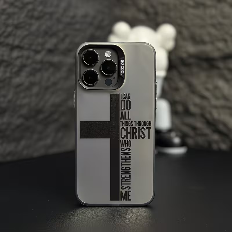 Anti Fingerprint Cross Bible P - đánh giá và giá Phone Cases Iphone 14