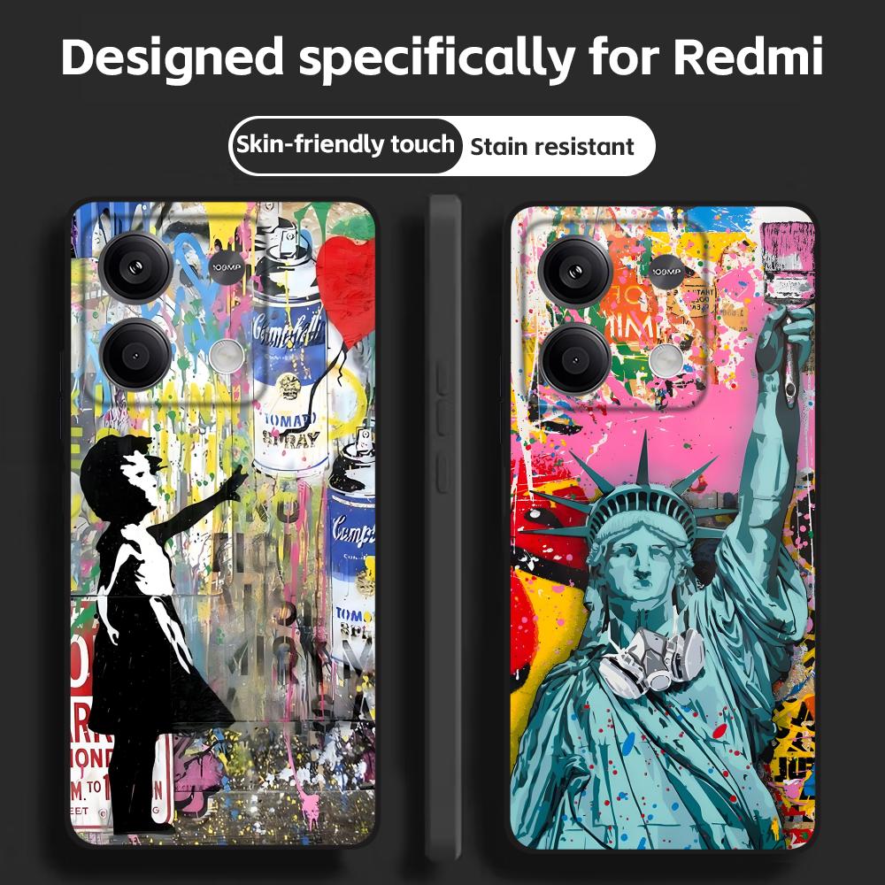 Banksy Graffiti Art  Phone Cas - đánh giá và giá Phone Cases Art