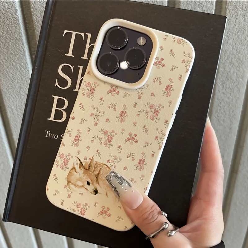 Cute Deer Full Floral Pattern  - đánh giá và giá Phone Cases Cute Iphone 14