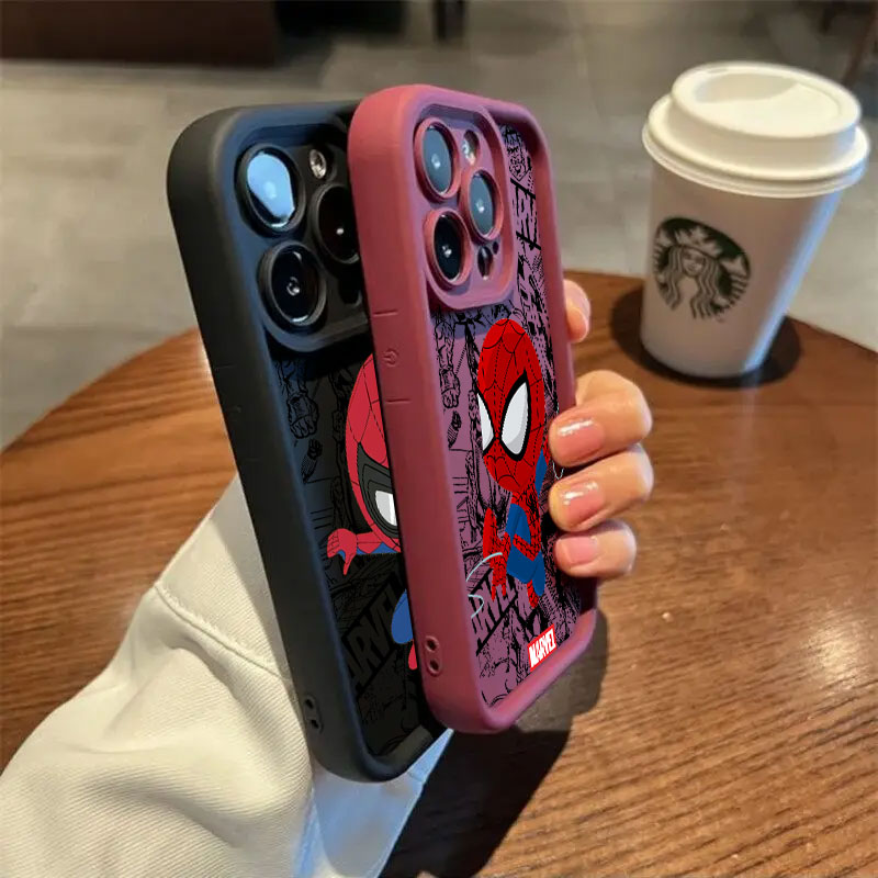 Marvel Spiderman Cute Fundas F - đánh giá và giá Phone Cases Cute