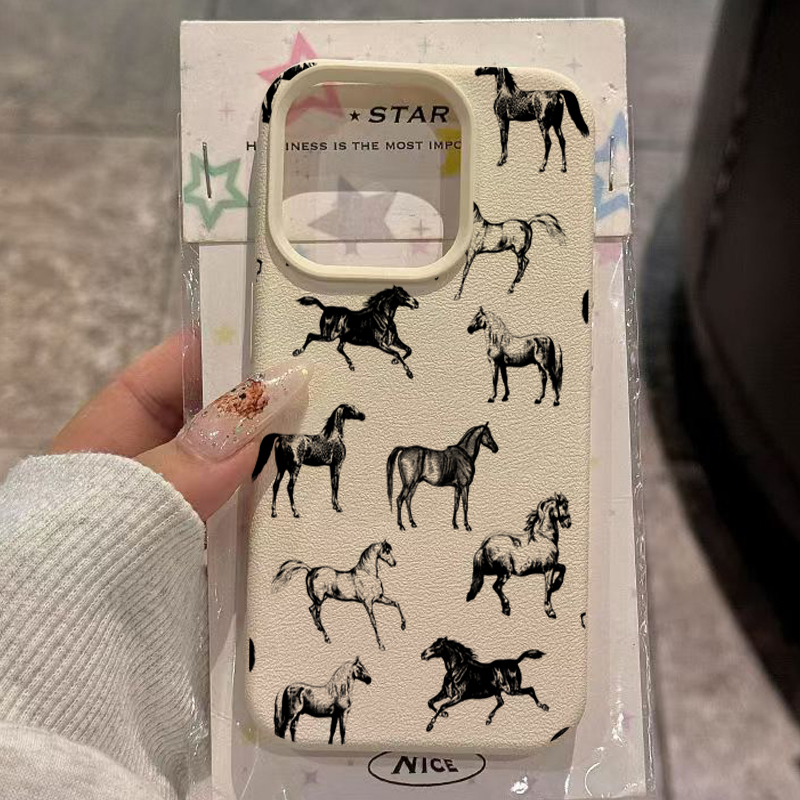 Realistic Style Horse Head Cow - đánh giá và giá Phone Cases Horse