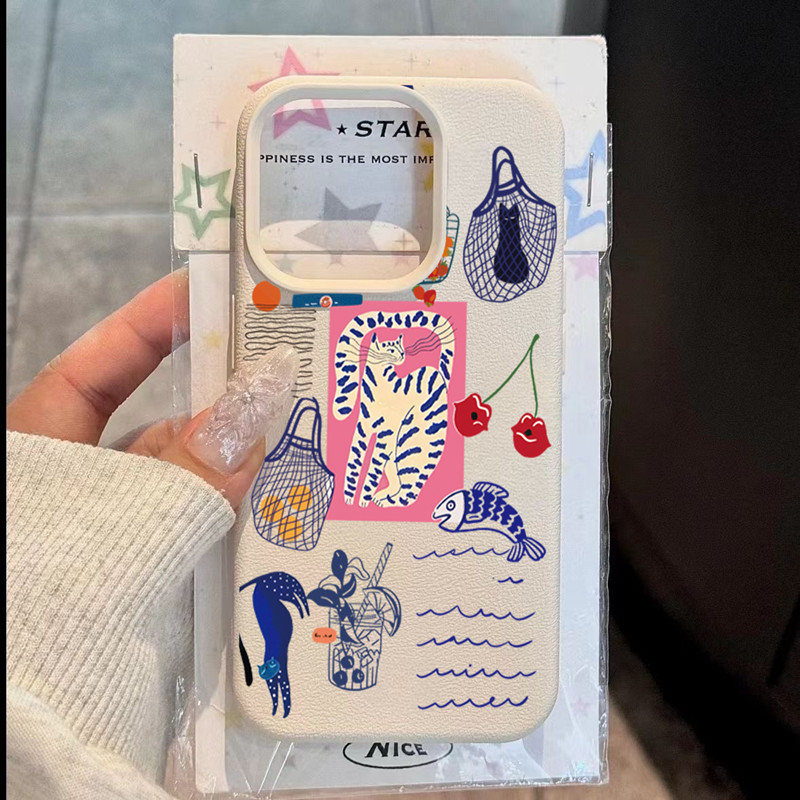 Cute Cherry Cat Print Phone Ca - đánh giá và giá Phone Cases Cute Iphone 13