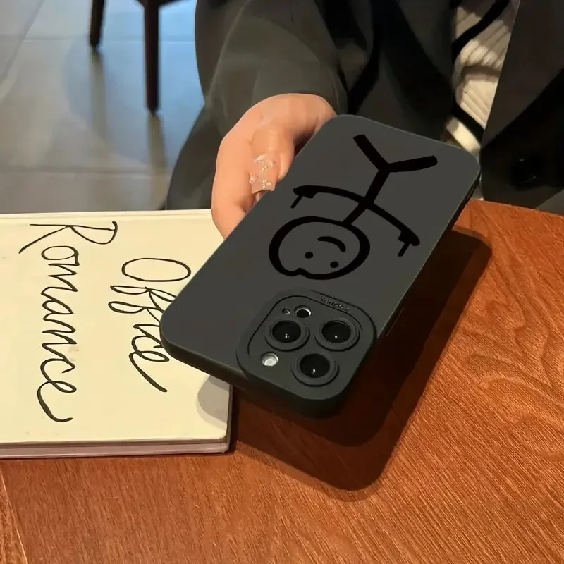 Cute Cartoon Matchman Matte Si - đánh giá và giá Phone Cases Cute Iphone 14