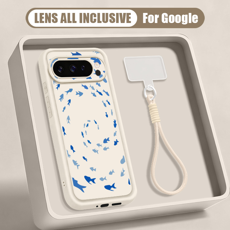 Humpback Whale Print Wrist Str - đánh giá và giá Phone Cases Google Pixel 9A