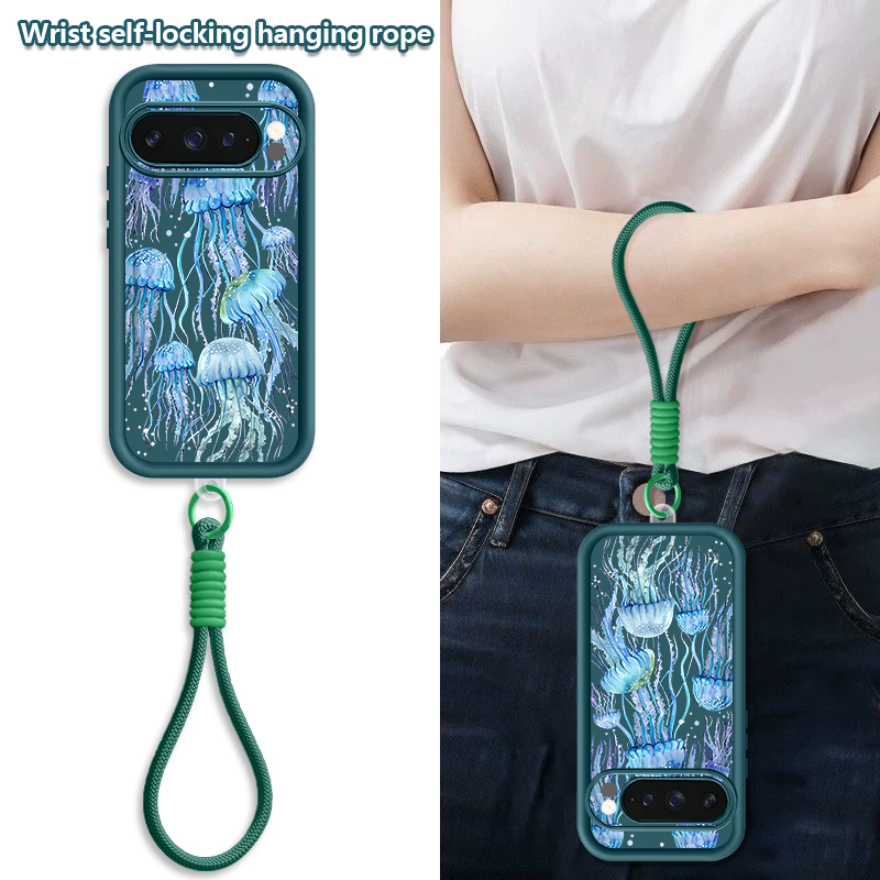 Humpback Whale Print Wrist Str - đánh giá và giá Phone Cases Google Pixel 9A