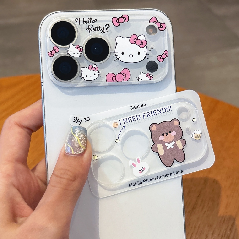 Cute Cartoon Camera Protector  - đánh giá và giá Phone Cases With Camera Cover