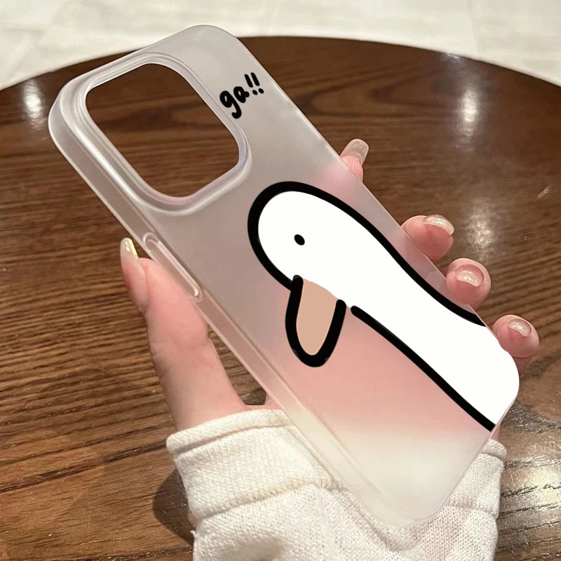 Super Cute Duck Quack Matte Tr - đánh giá và giá Phone Cases Cute Iphone 14