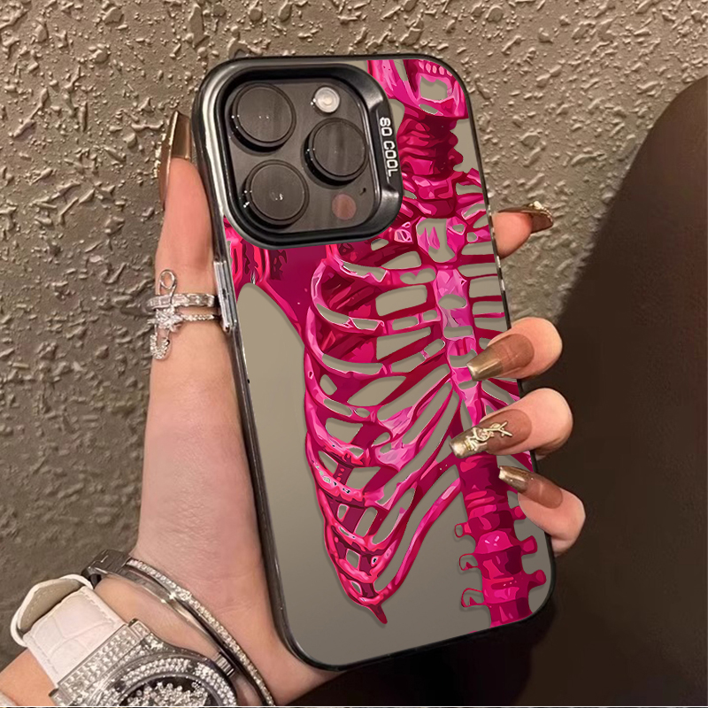 Luxury Pink Green Skull Phone  - đánh giá và giá Phone Cases Classy