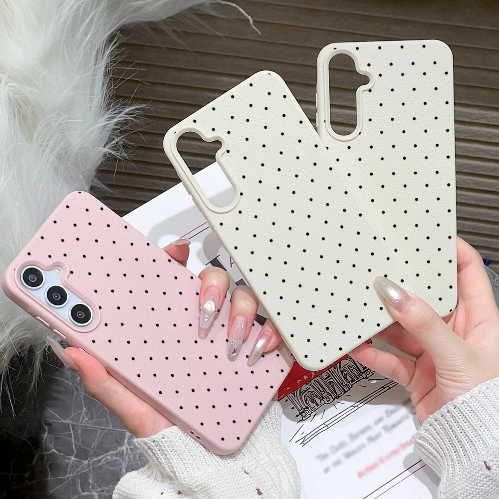 Ins Polka Dots Phone Case For  - đánh giá và giá Phone Cases Galaxy A16 5G