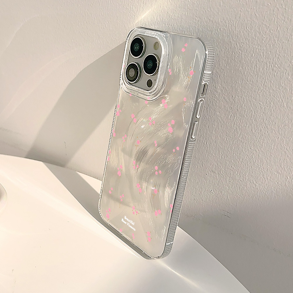 Simple Pink Flowers Phone Case - đánh giá và giá Phone Cases Pink