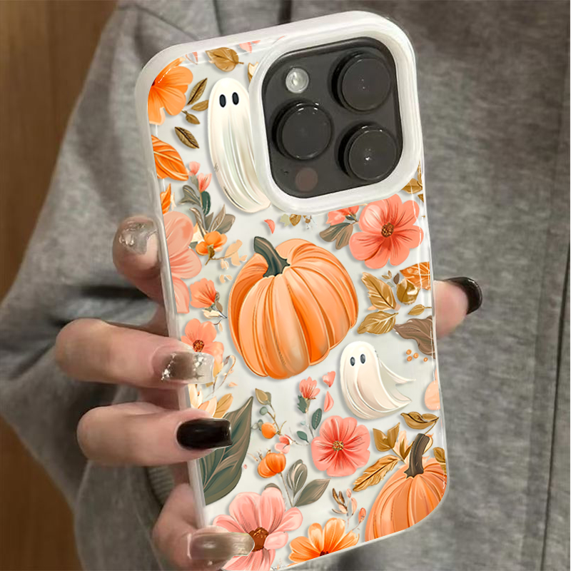 Autumn Fall Cute Ghost Pumpkin - đánh giá và giá Phone Cases Cute Iphone 14