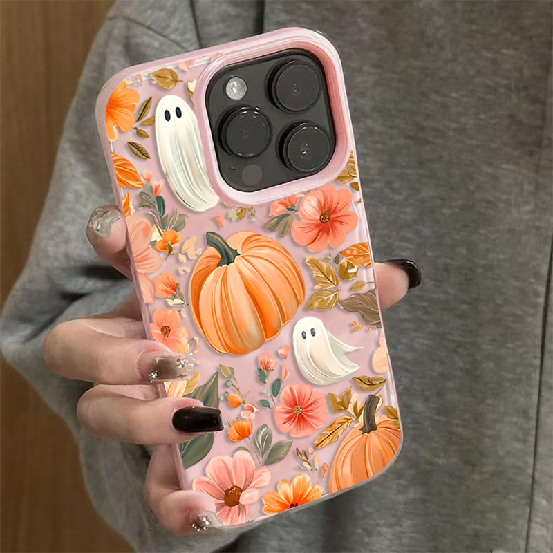 Autumn Fall Cute Ghost Pumpkin - đánh giá và giá Phone Cases Cute Iphone 14