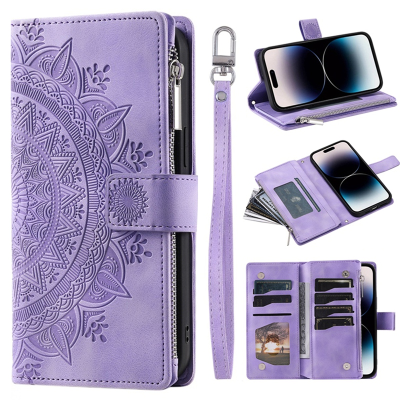 Luxury Zipper Wallet Case for  - đánh giá và giá Phone Cases Classy