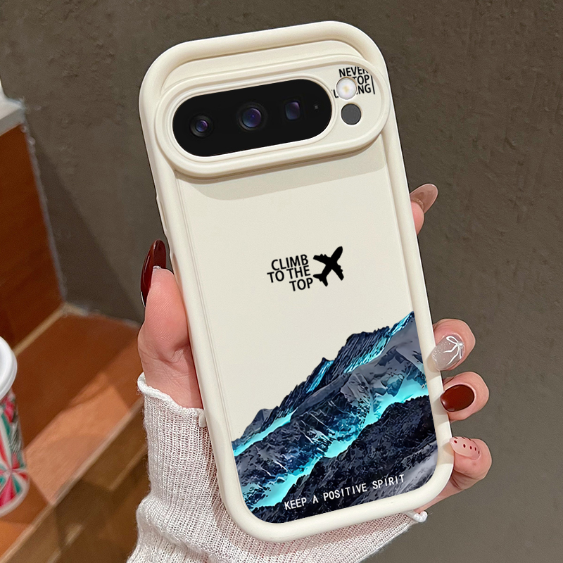 Airplane Snow Mountain Pattern - đánh giá và giá Phone Cases Google Pixel 9A