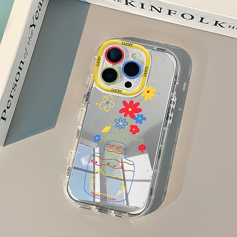 Summer Daisy Cat Vase Design M - đánh giá và giá Phone Cases Art