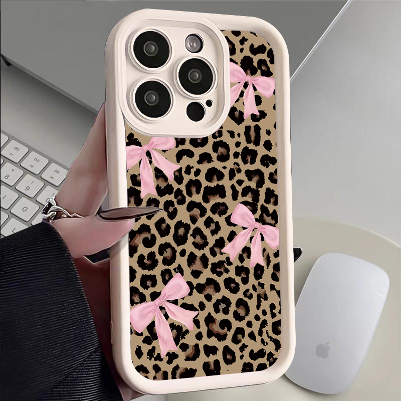 Luxury Leopard Print Bow Phone - đánh giá và giá Phone Cases Classy