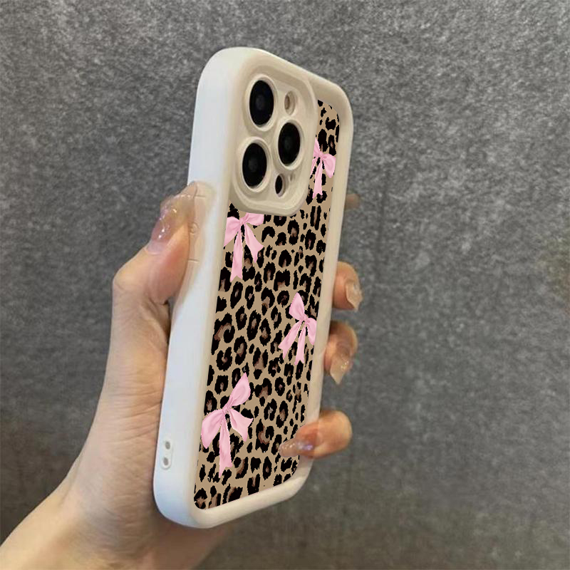 Luxury Leopard Print Bow Phone - đánh giá và giá Phone Cases Classy