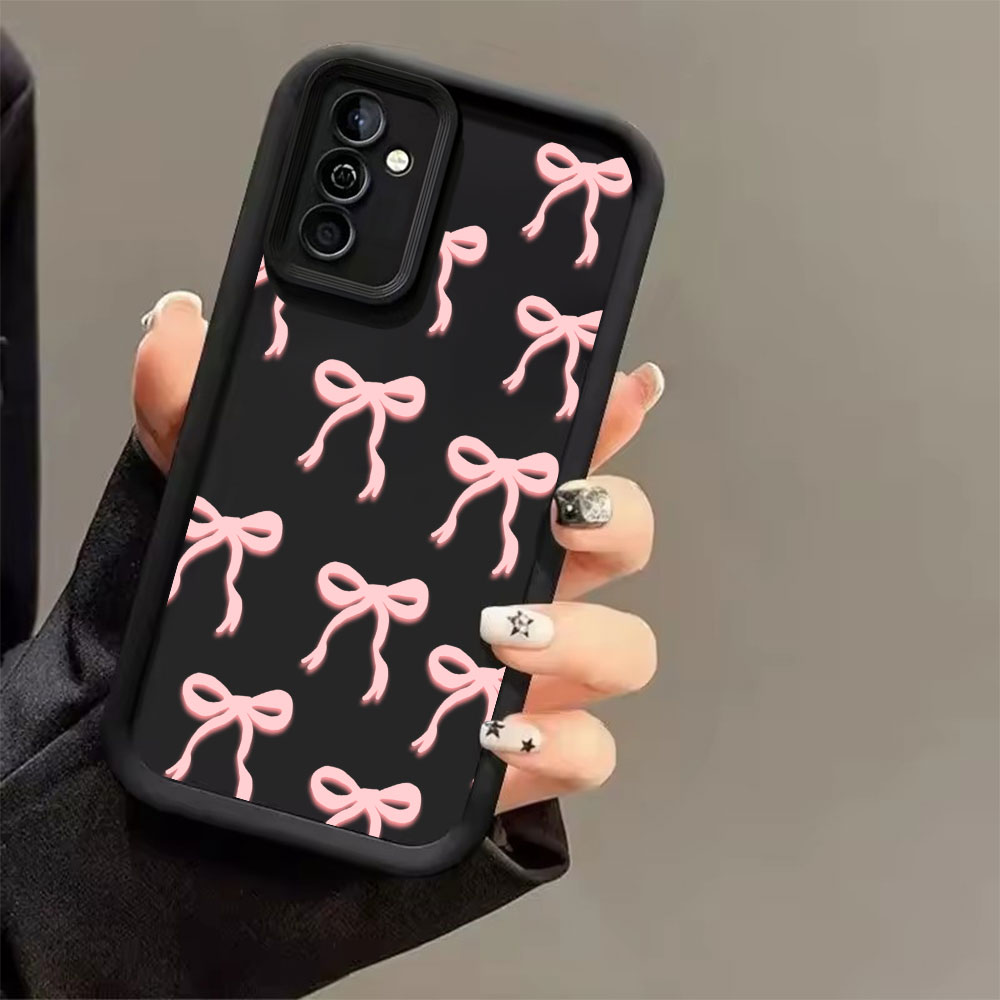 Pink Bow Print Soft TPU Phone  - đánh giá và giá Phone Cases Pink