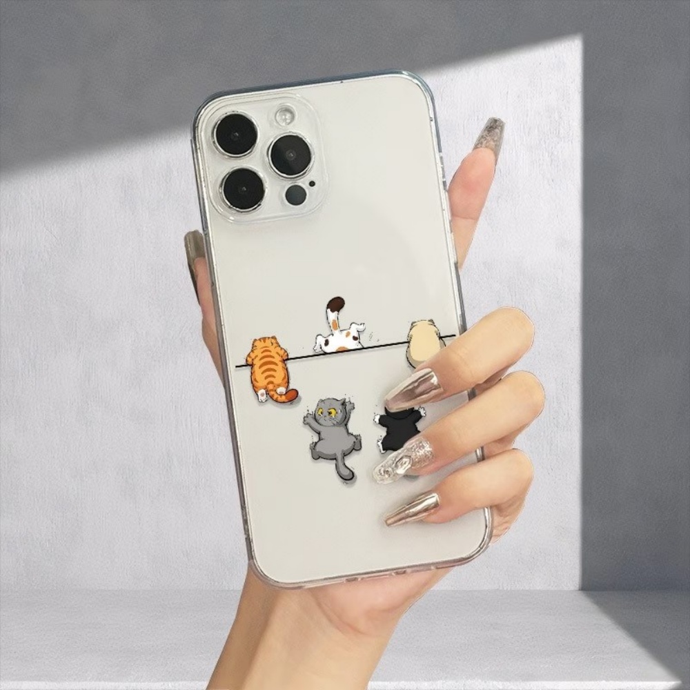 Five Cute Cat Pattern Phone Ca - đánh giá và giá Phone Cases Cute Iphone 14