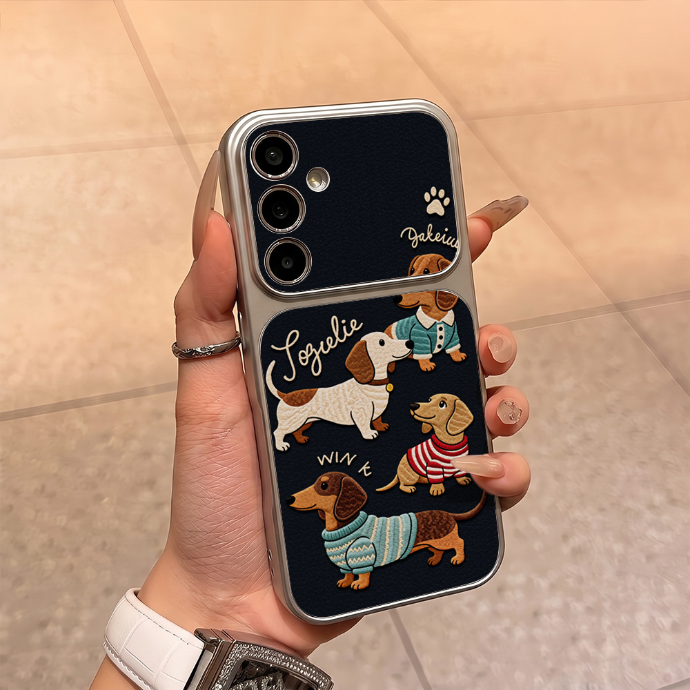 Cartoon Puppy Leather Phone Ca - đánh giá và giá Phone Cases With Camera Cover