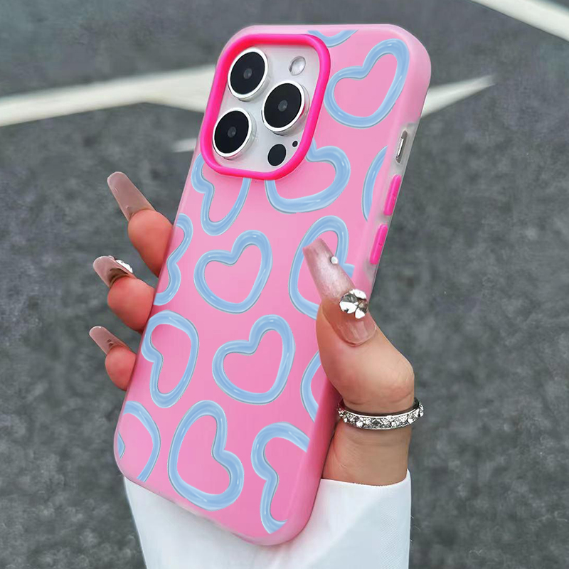 Cute Oil Painting Love Heart P - đánh giá và giá Phone Cases Cute Iphone 14