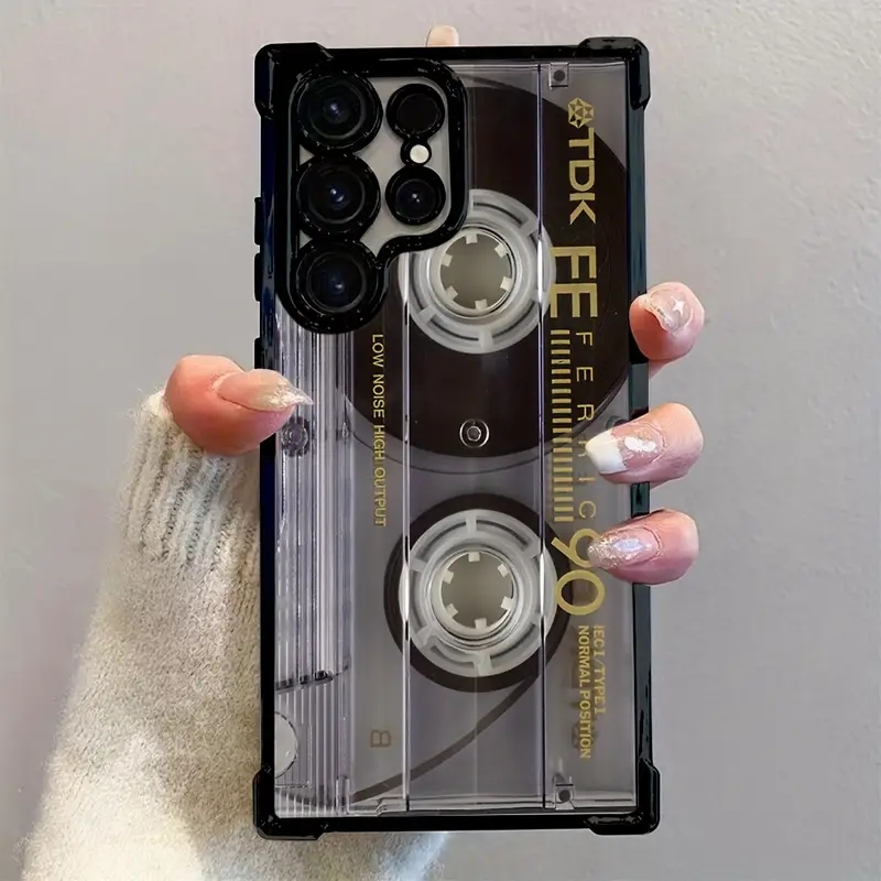Retro Cassette Pattern Plating - đánh giá và giá Phone Cases Galaxy A16 5G