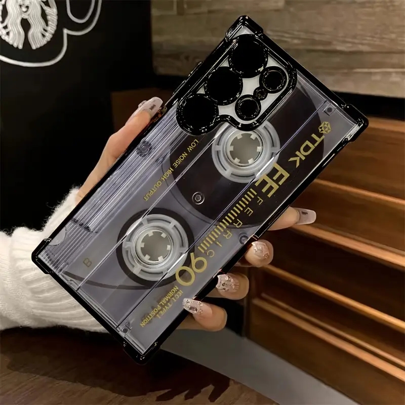 Retro Cassette Pattern Plating - đánh giá và giá Phone Cases Galaxy A16 5G