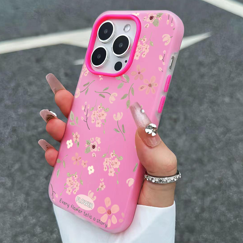Cute Sweet Pink Floral Candy C - đánh giá và giá Phone Cases Pink