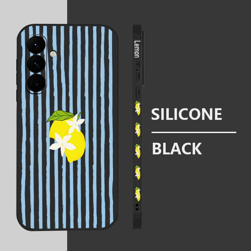 Stripe Lemon Print TPU Phone C - đánh giá và giá Phone Cases Galaxy A17