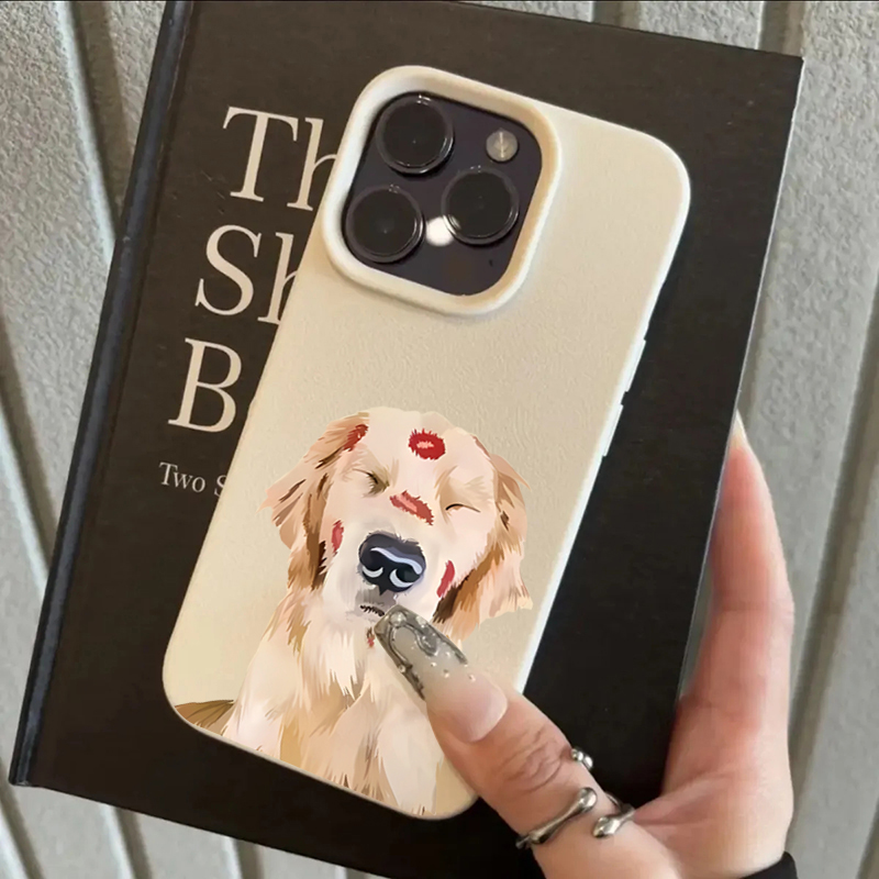 Cute Golden Retriever Red Lip  - đánh giá và giá Phone Cases Galaxy A16 5G