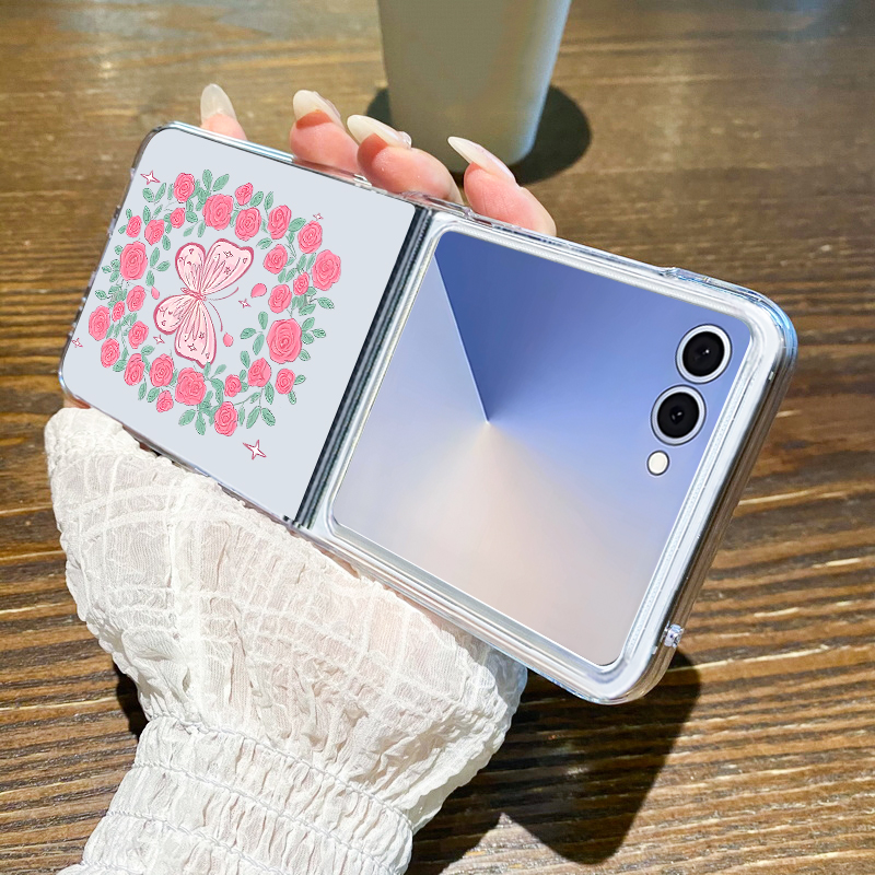 Pink Flowers Pattern Phone Cas - đánh giá và giá Phone Cases Pink