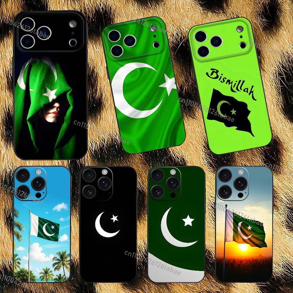 Pakistan Passport Flag  Black  - đánh giá và giá Phone Cases Pakistan