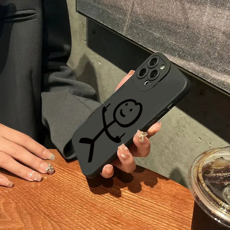 Cute Cartoon Matchman Phone Ca - đánh giá và giá Phone Cases With Camera Cover