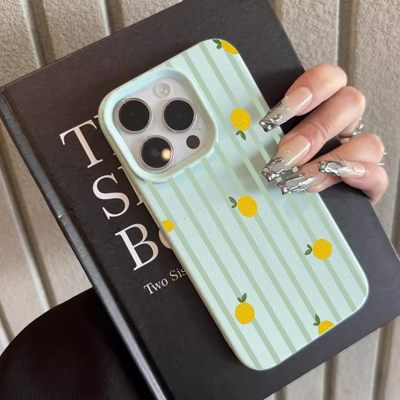 Shockproof Cute Lemon Pattern  - đánh giá và giá Phone Cases Cute Iphone 14