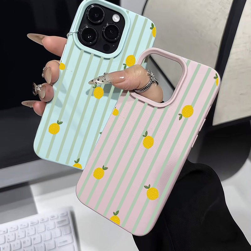 Shockproof Cute Lemon Pattern  - đánh giá và giá Phone Cases Cute Iphone 14