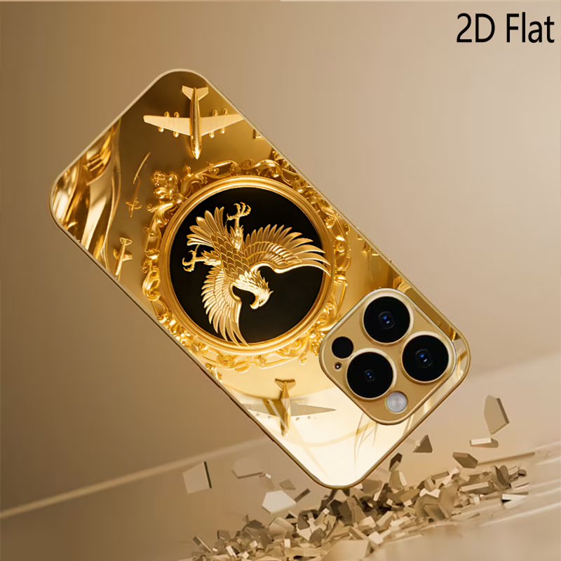 Golden Wing Patterned tempered - đánh giá và giá Phone Cases With Camera Cover