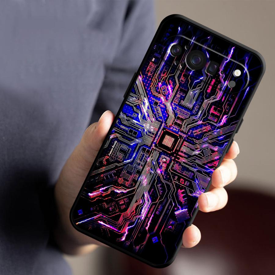 Retro Circuit Board Funda Phon - đánh giá và giá Phone Cases Google Pixel 9A