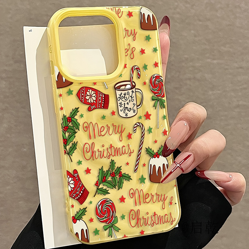 Cute Festive Christmas Pattern - đánh giá và giá Phone Cases Cute Iphone 14