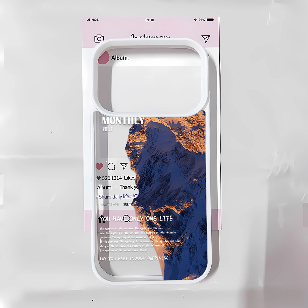 Blue Nature Mountain Scenic El - đánh giá và giá Phone Cases With Camera Cover