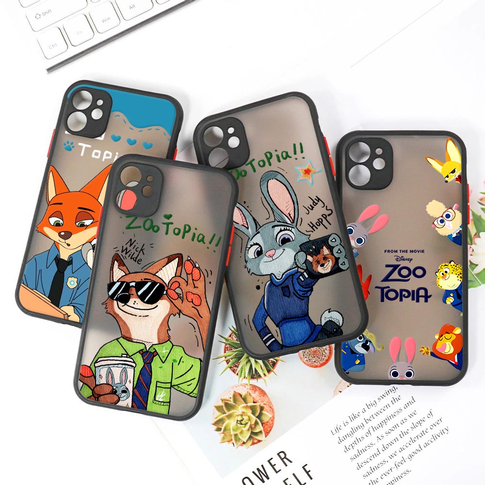 Disney Nick Judy Matte Translu - đánh giá và giá Phone Cases Iphone 14
