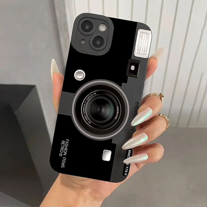 Vintage Camera Silicone Soft T - đánh giá và giá Phone Cases With Camera Cover
