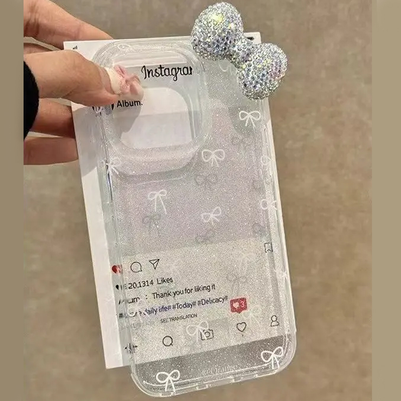 Luxury Sparkling Powder 3D Ful - đánh giá và giá Phone Cases Classy